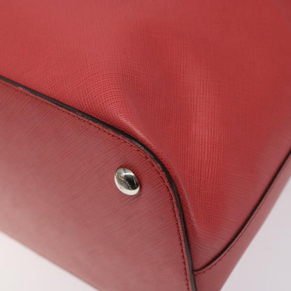 Salvatore Ferragamo Gancini handbag Leather, PINK, LEATHER, Handbag