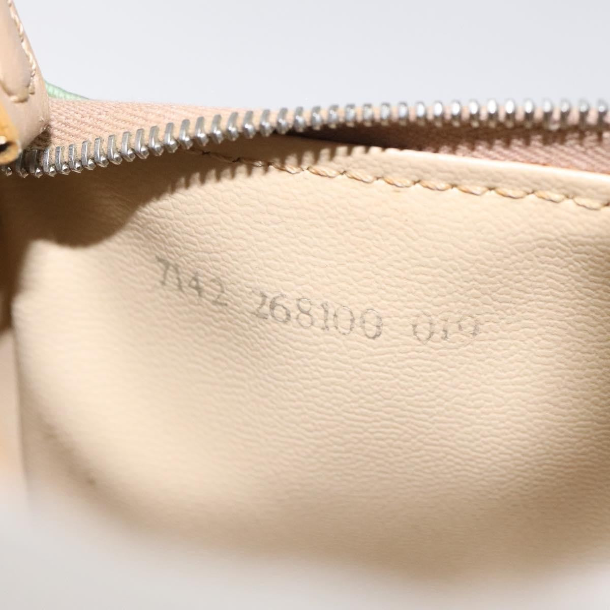 Fendi Vintage Belted Pochette Zucchino Canvas, GREEN, CANVAS, Clutche & pouche