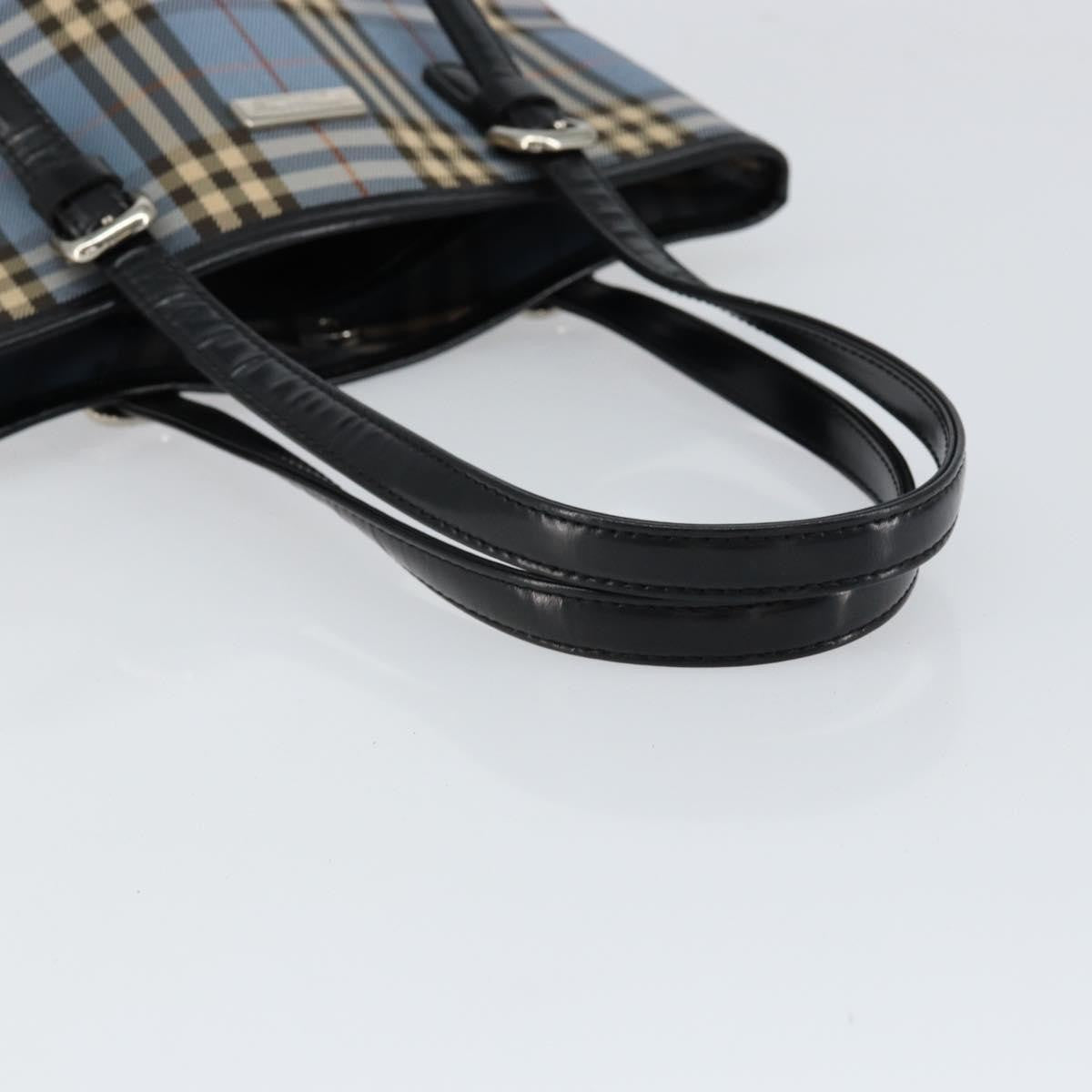 Burberry Blue Label Tote Bag Canvas, BLUE, CANVAS, Tote bag