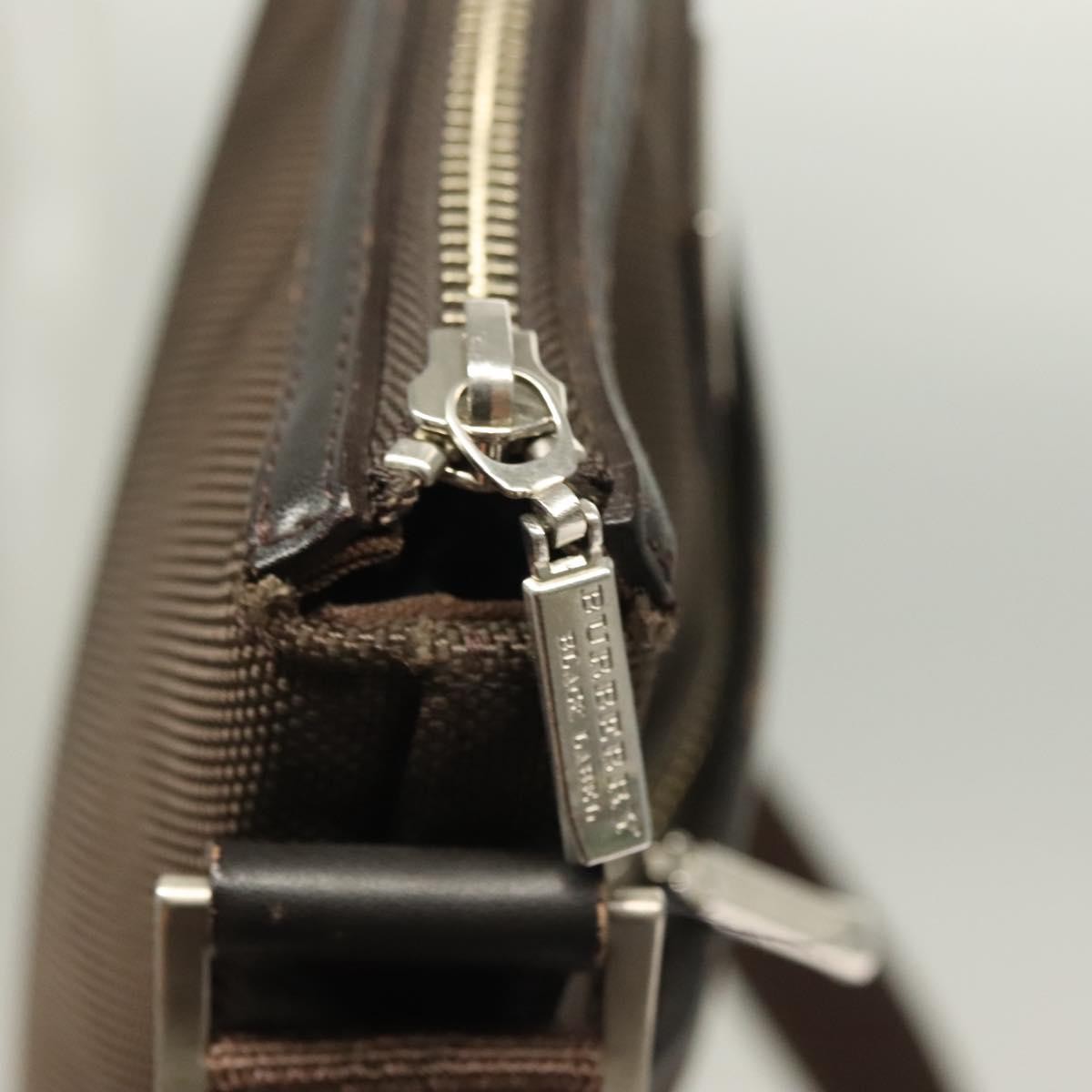 Burberry Black Label Shoulder bag Canvas, BROWN, CANVAS, Shoulder bag