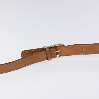 Celine Macadam Shoulder Bag PVC Leather, BROWN, CANVAS, Shoulder bag