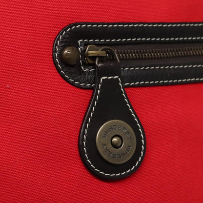 Burberry Shoulder Bag Nova Check Canvas, RED, CANVAS, Shoulder bag