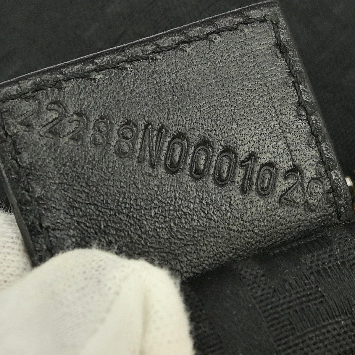 Fendi Pochette Shoulder Bag Zucchino Canvas, BLACK, CANVAS, Clutche & pouche