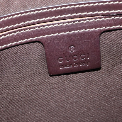 Gucci Zip Top Messenger Bag GG Coated Canvas, BEIGE, CANVAS, Shoulder bag