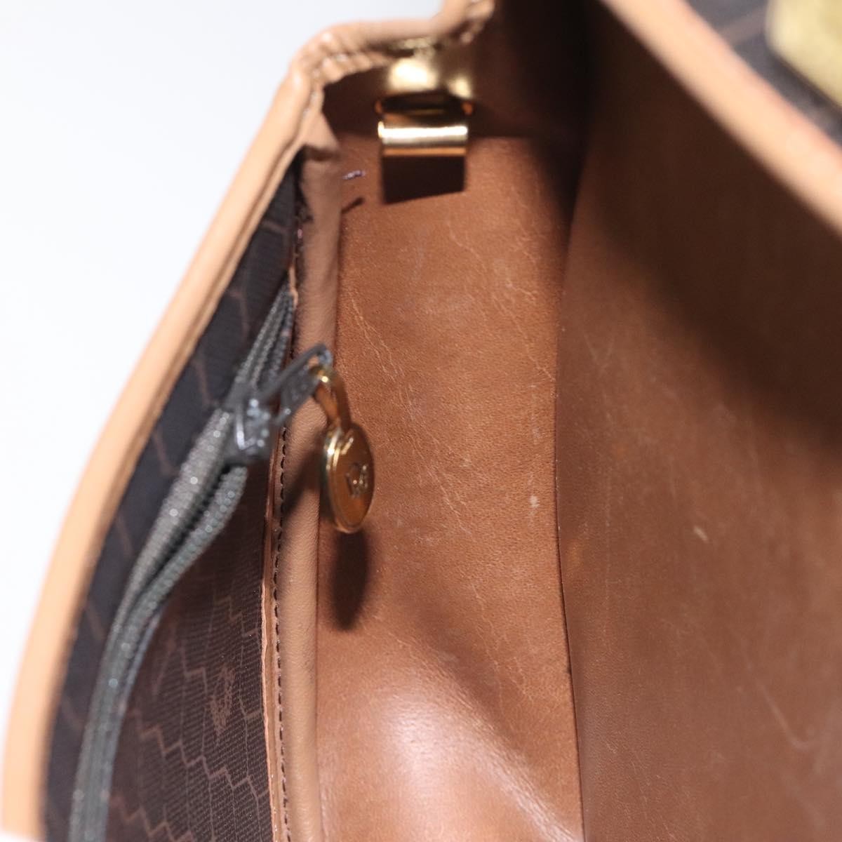 Christian Dior Vintage Honeycomb Shoulder Bag Canvas, BLACK, CANVAS, Shoulder bag