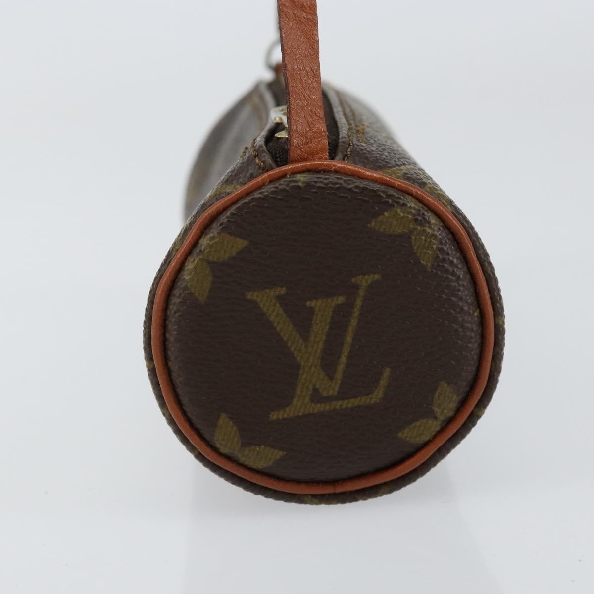Louis Vuitton Papillon Pochette Monogram Canvas, BROWN, CANVAS, Clutche & pouche