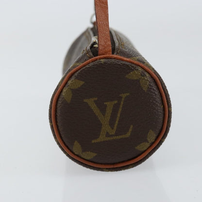 Louis Vuitton Papillon Pochette Monogram Canvas, BROWN, CANVAS, Clutche & pouche