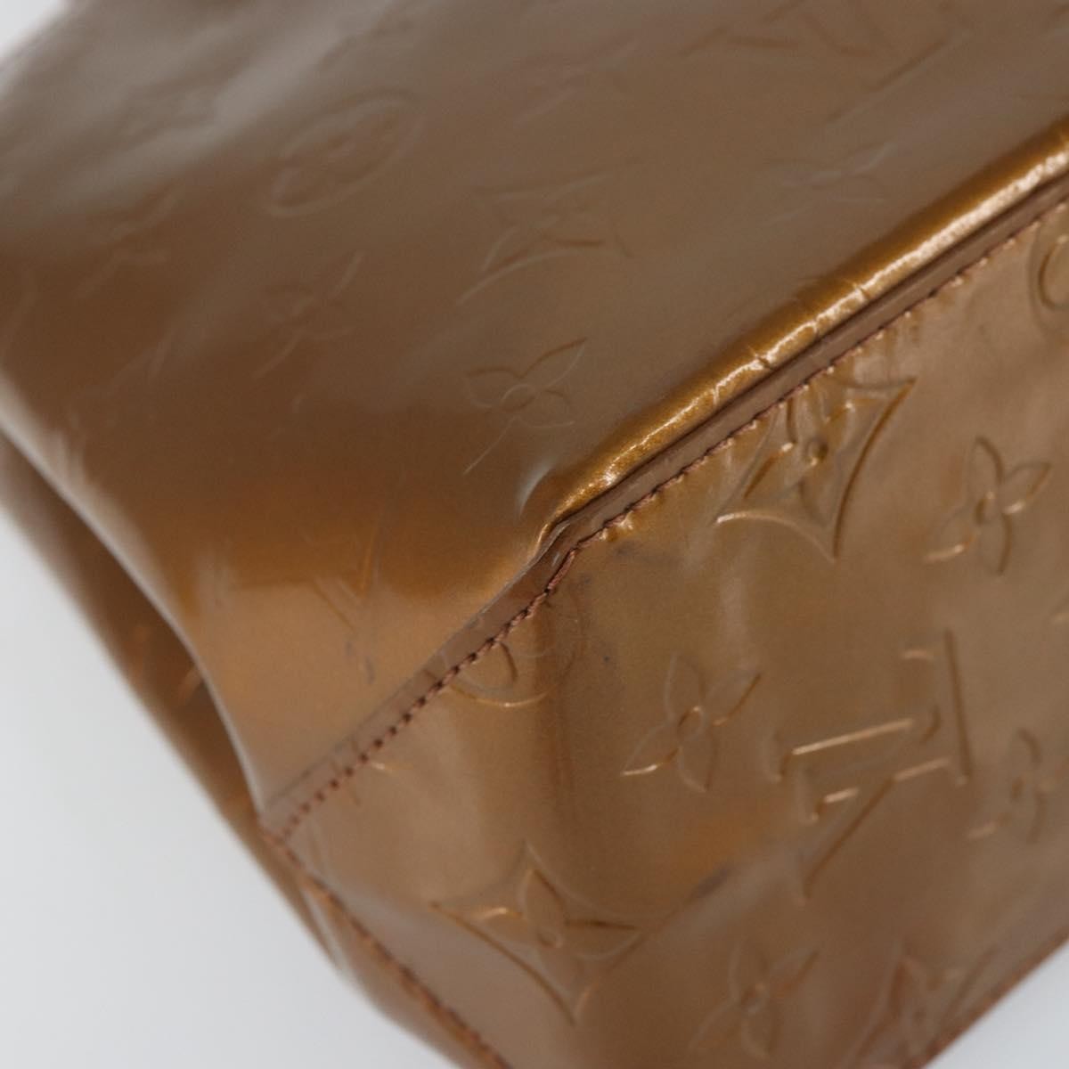 Louis Vuitton Reade Handbag Monogram Vernis, BROWN, PATENT_LEATHER, Tote bag