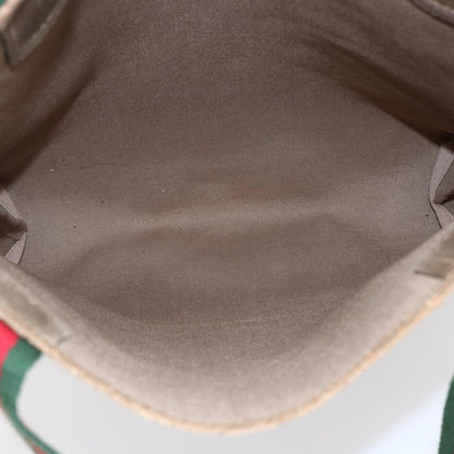 Gucci Sherry Line Tote Canvas, BEIGE, CANVAS, Tote bag