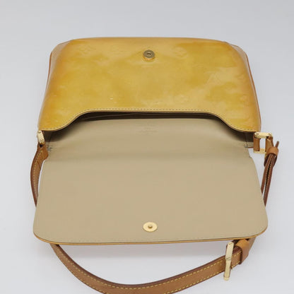 Louis Vuitton Thompson Street Handbag Monogram Vernis, BEIGE, PATENT_LEATHER, Handbag