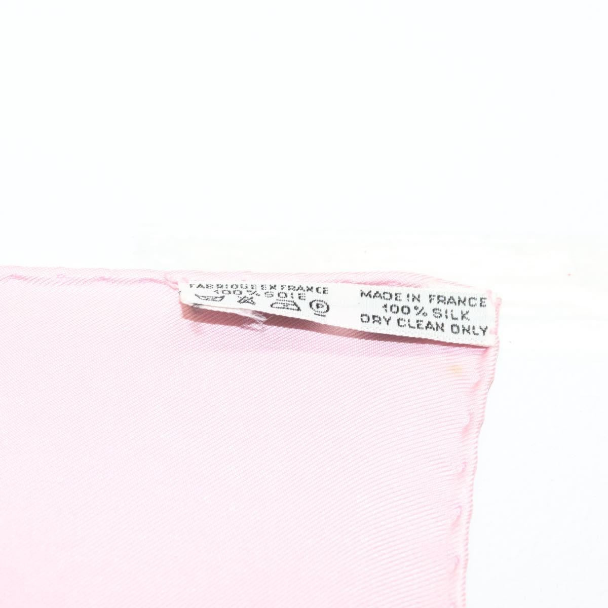 Hermes Carré 90 Silk multicolor, PINK, SILK, Scarve & shawl