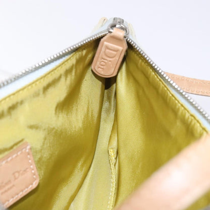 Christian Dior Vintage Saddle Bag Denim, BLUE, DENIM_JEANS, Shoulder bag