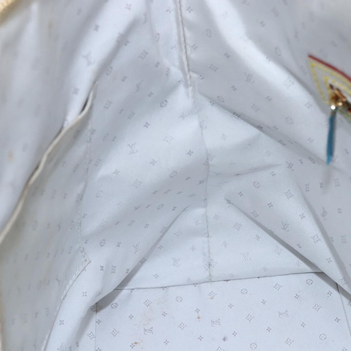 Louis Vuitton Suhali Lockit Handbag Leather, WHITE, LEATHER, Handbag