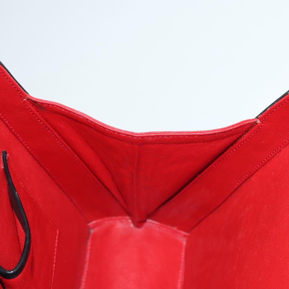 Celine Shoulder Bag Leather, BLACK, LEATHER, Shoulder bag