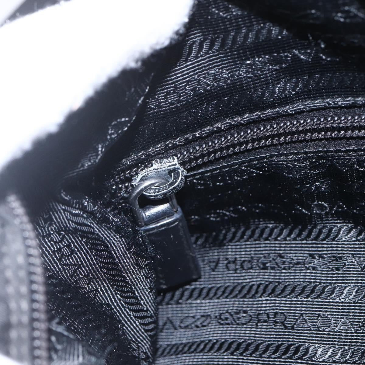 Prada Buckle Messenger Bag Tessuto, BLACK, NYLON, Shoulder bag