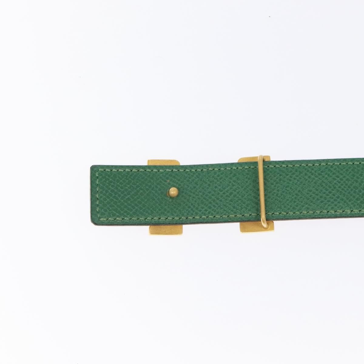 Hermes Constance Belt Leather, BROWN, LEATHER, Belts