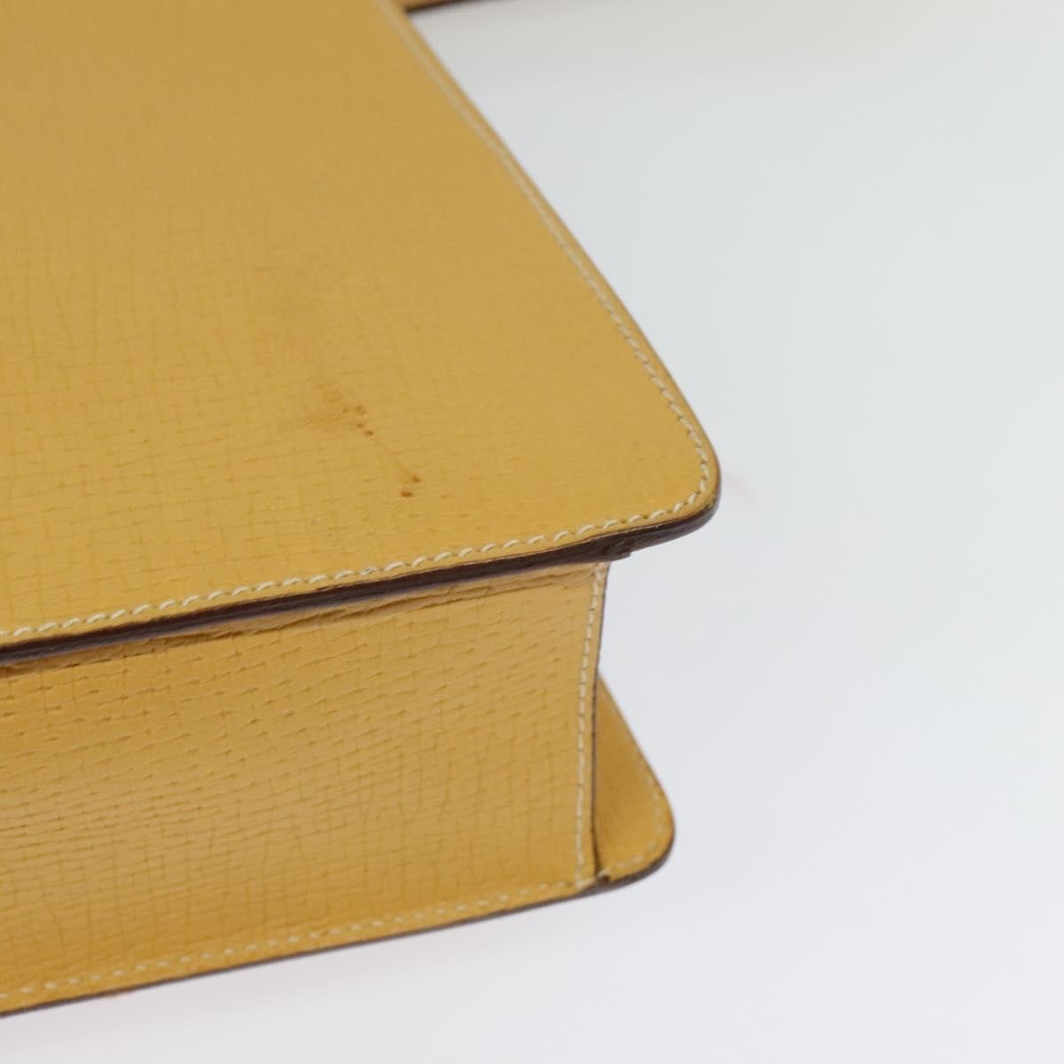 Loewe Barcelona Shoulder Bag Leather, YELLOW, LEATHER, Shoulder bag