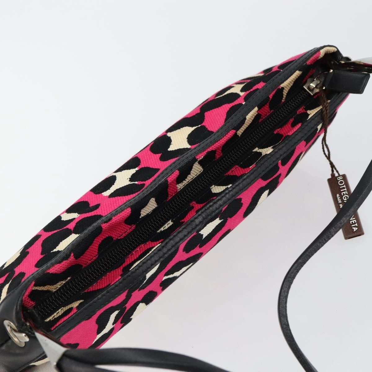 Bottega Veneta Vintage Shoulder Bag Canvas, PINK, CANVAS, Shoulder bag