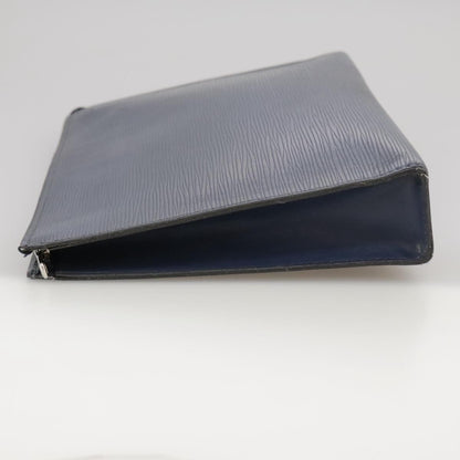 Louis Vuitton Toiletry Pouch Epi Leather, NAVY, LEATHER, Toiletry Case