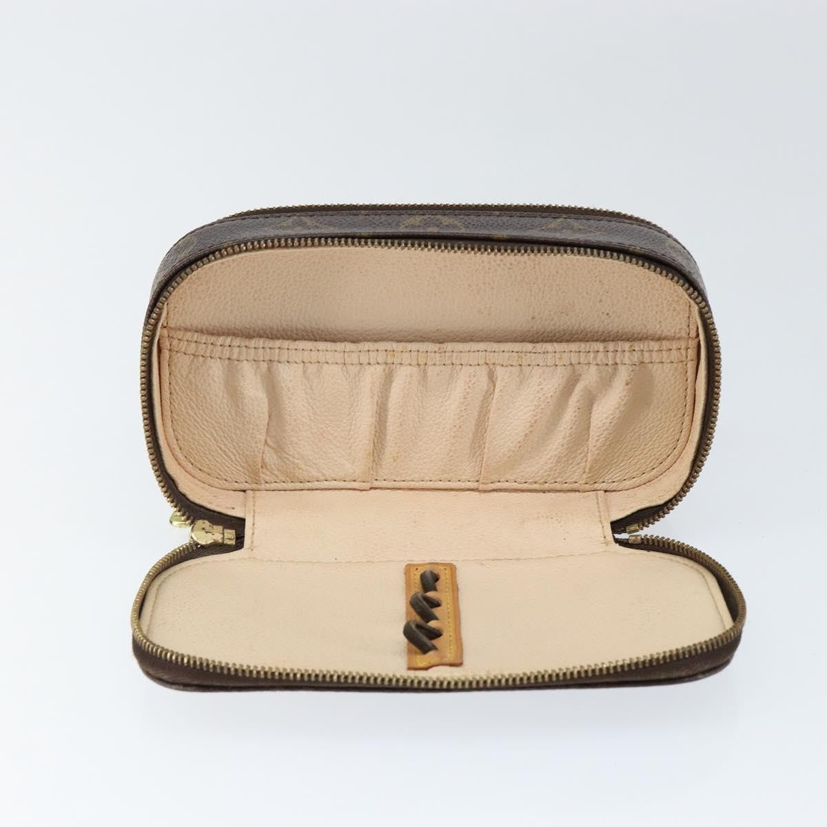 Louis Vuitton Pochette Accessoires Monogram Canvas, BROWN, CANVAS, Clutche & pouche