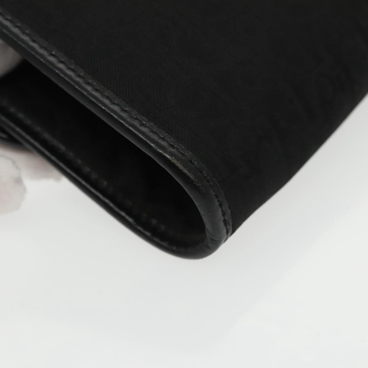 Christian Dior Trotter shoulder bag Canvas, BLACK, CANVAS, Clutche & pouche