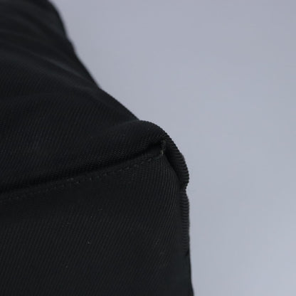 Gucci Bamboo Zip Pouch Nylon & Leather, BLACK, NYLON, Clutche & pouche