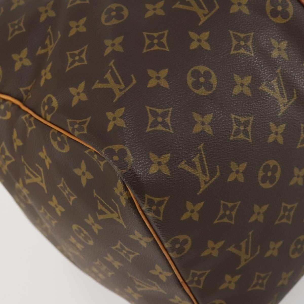Louis Vuitton Sac Souple Handbag Monogram Canvas, BROWN, CANVAS, Travel bag