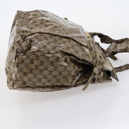 Gucci Hysteria Tote GG Coated Canvas, BEIGE, CANVAS, Tote bag