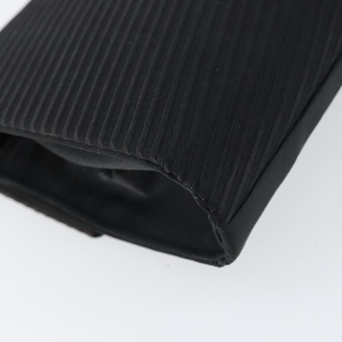 Christian Dior Vintage Shoulder Bag Nylon, BLACK, NYLON, Shoulder bag