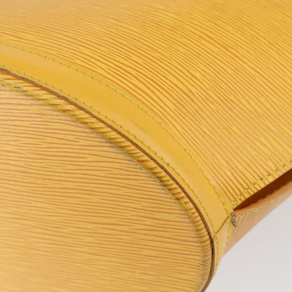 Louis Vuitton Saint Jacques Handbag Epi Leather, YELLOW, LEATHER, Handbag