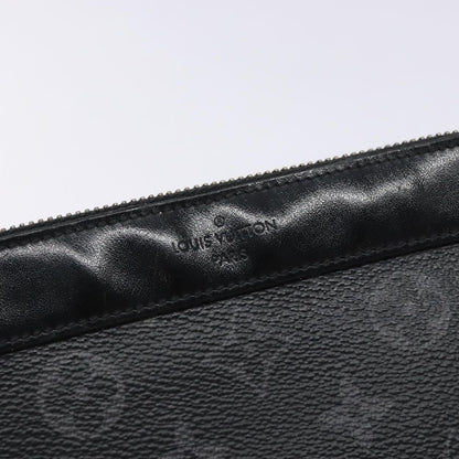 Louis Vuitton Discovery Pochette Monogram Eclipse Canvas, BLACK, CANVAS, Clutche & pouche