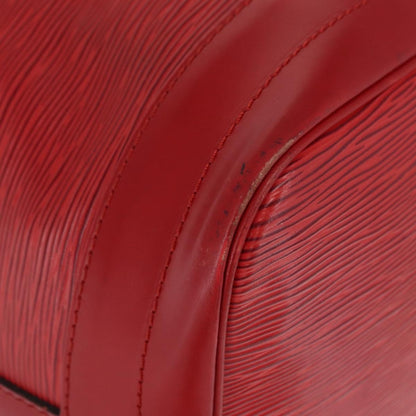 Louis Vuitton Petit Noe NM Handbag Epi Leather, RED, LEATHER, Shoulder bag