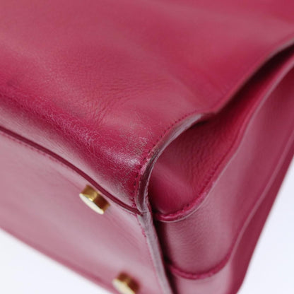 Saint Laurent Sac de Jour Carryall Bag Leather, PINK, LEATHER, Handbag