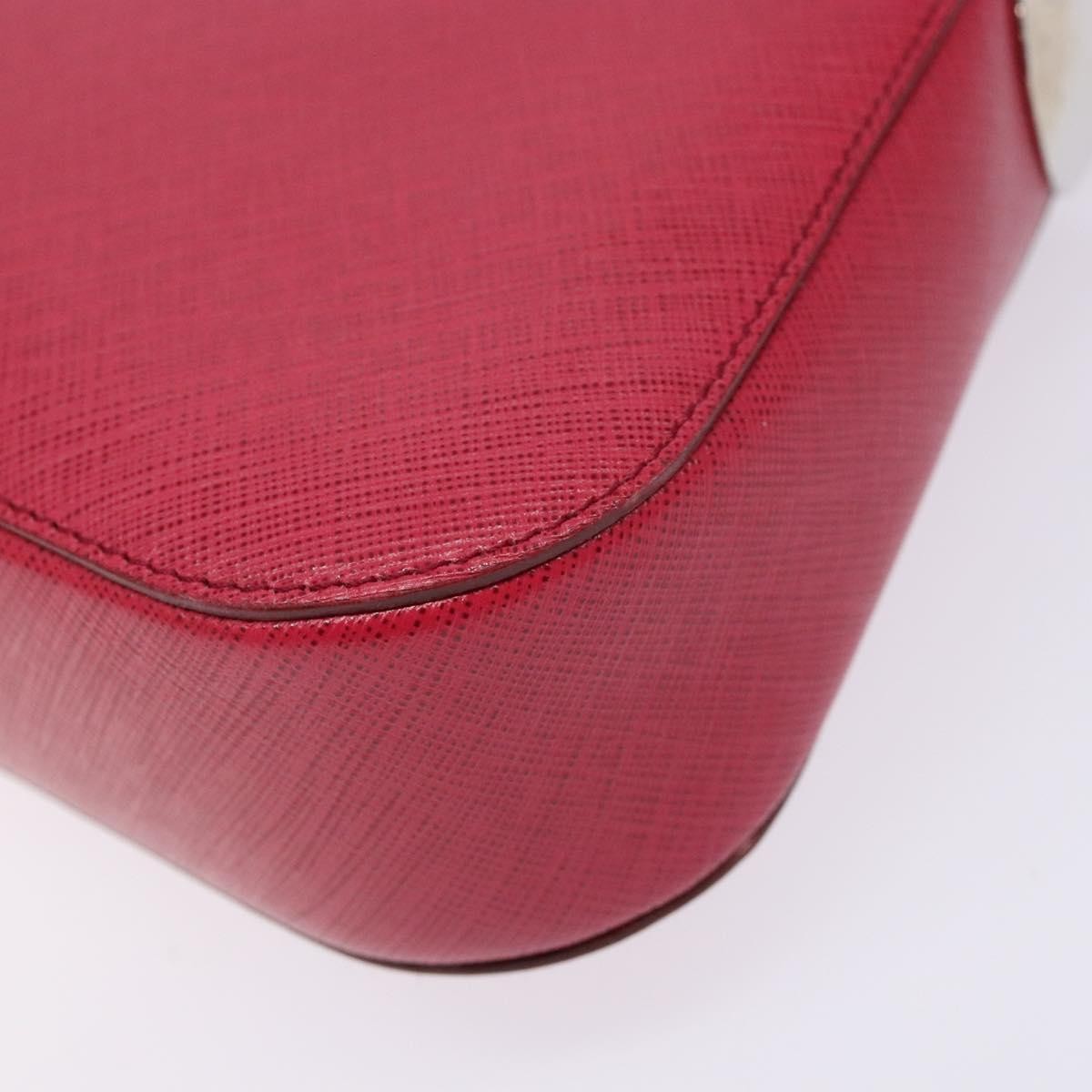 Salvatore Ferragamo Gancini Shoulder Bag Leather, PINK, LEATHER, Shoulder bag