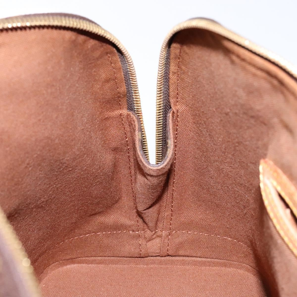 Louis Vuitton Alma Handbag Monogram Canvas, BROWN, CANVAS, Handbag