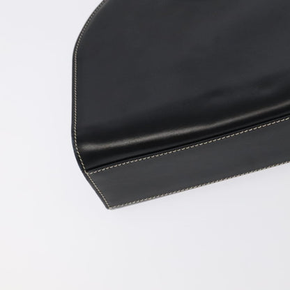 Christian Dior CD Shoulder bag Leather, BLACK, LEATHER, Shoulder bag