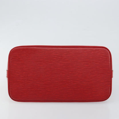 Louis Vuitton Alma Handbag Epi Leather, RED, LEATHER, Handbag