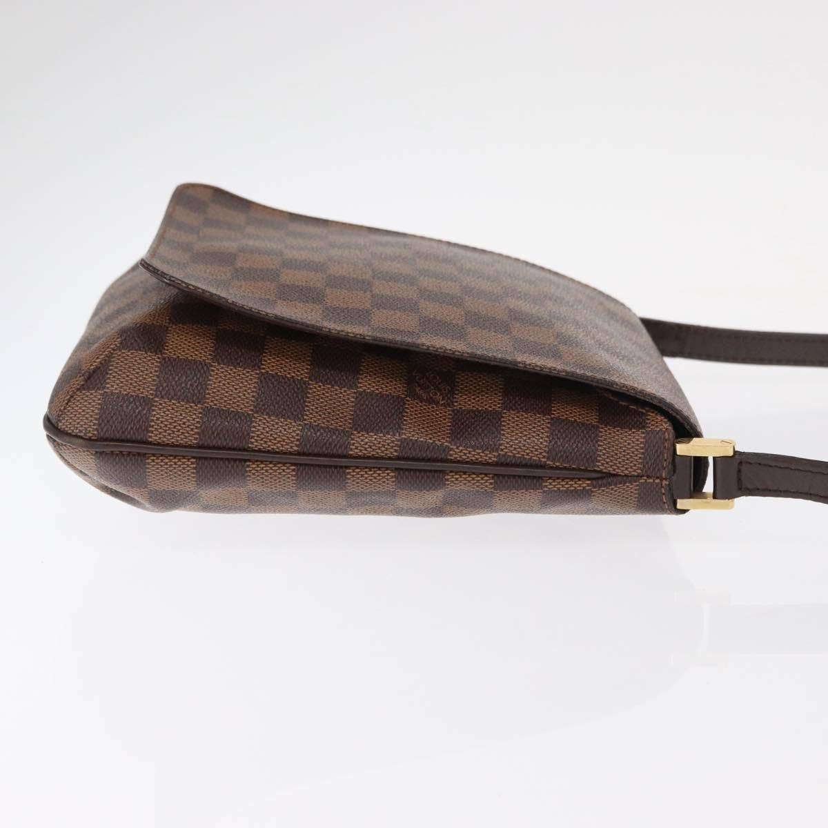 Louis Vuitton Musette Salsa Handbag Damier Canvas, BROWN, CANVAS, Shoulder bag