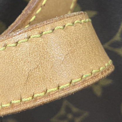 Louis Vuitton Musette Handbag Monogram Canvas, BROWN, CANVAS, Shoulder bag