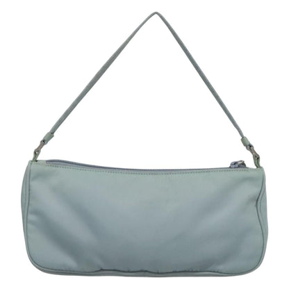 Prada Pochette Shoulder Bag Tessuto, BLUE, NYLON, Clutche & pouche
