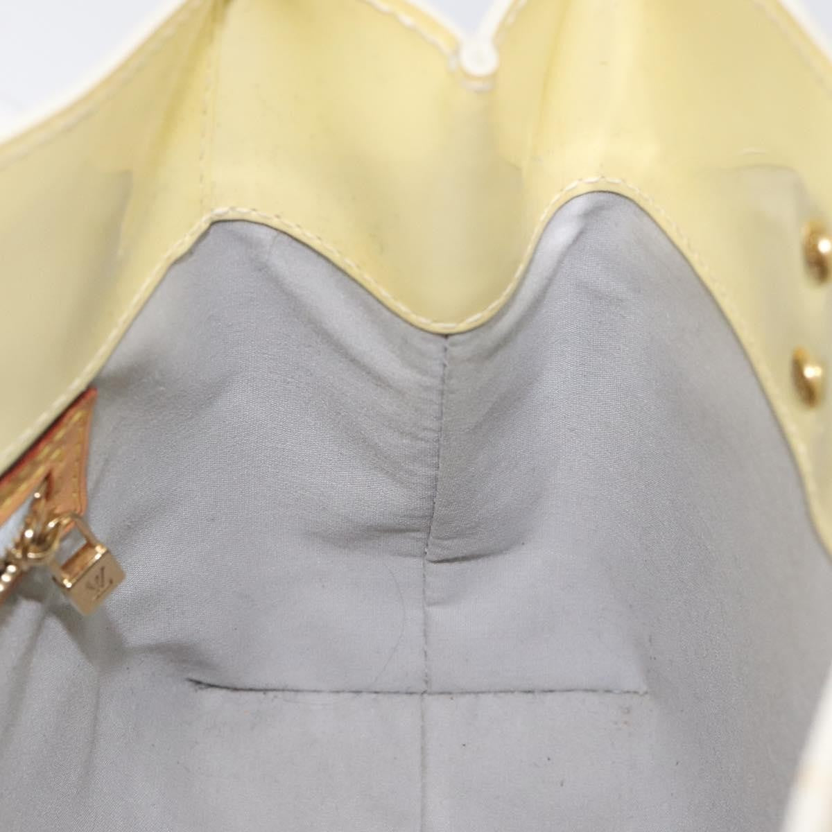 Louis Vuitton Reade Handbag Monogram Vernis, BEIGE, PATENT_LEATHER, Handbag