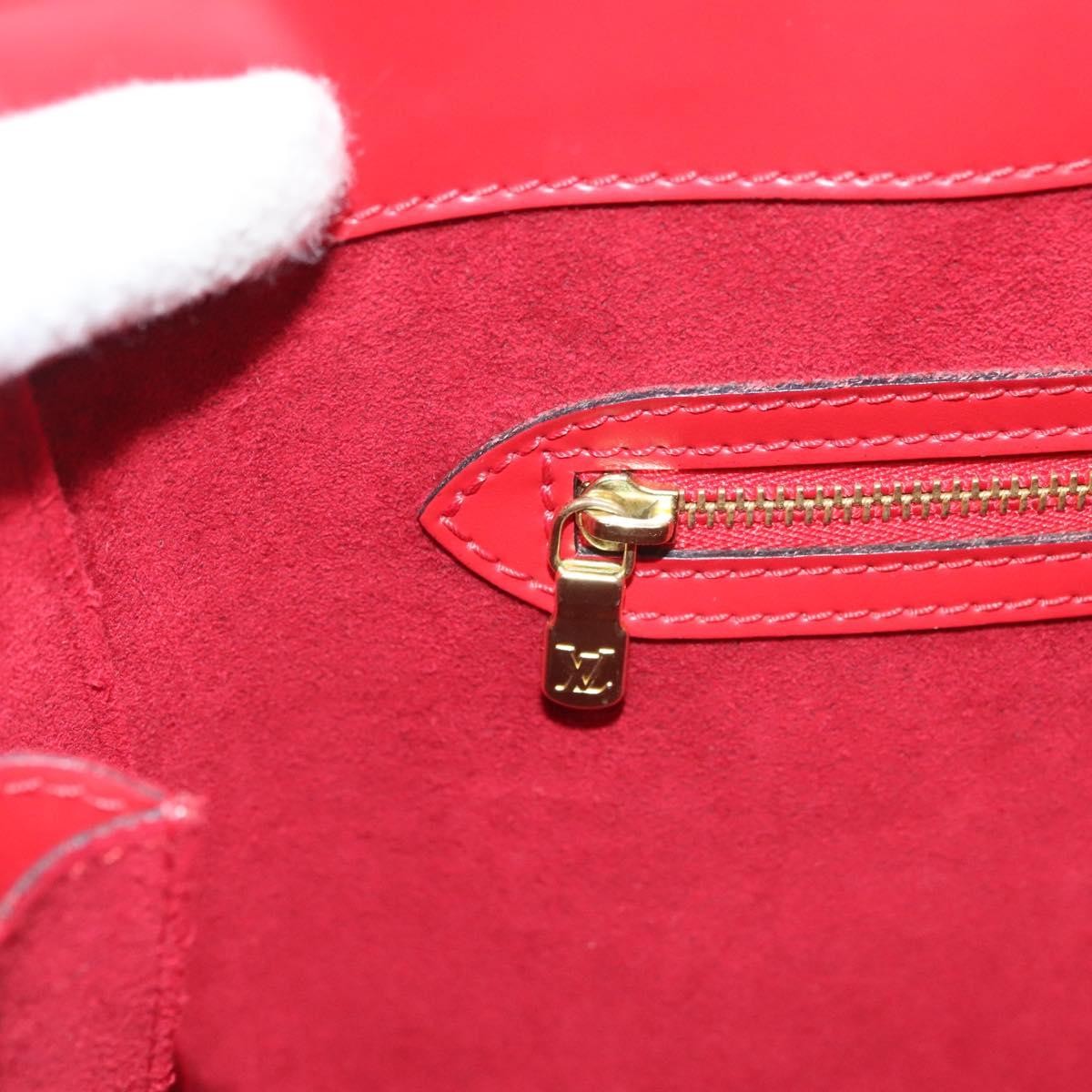 Louis Vuitton Sac Plat NM Bag Epi Leather, RED, LEATHER, Handbag