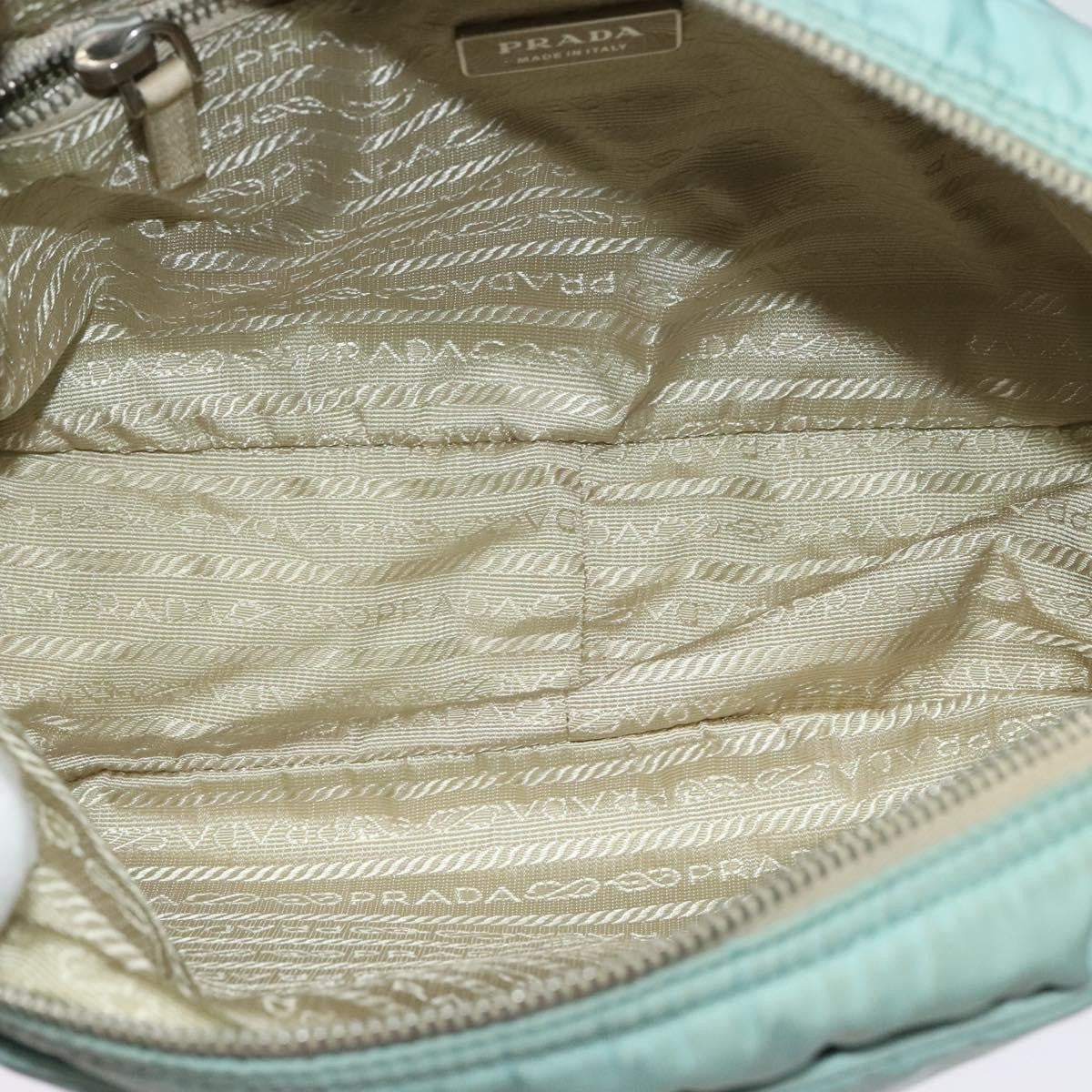 Prada Vintage Shoulder Bag Tessuto, BLUE, NYLON, Shoulder bag