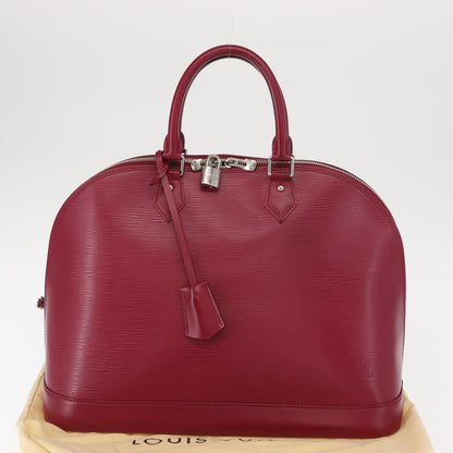 Louis Vuitton Alma Handbag Epi Leather, PINK, LEATHER, Handbag