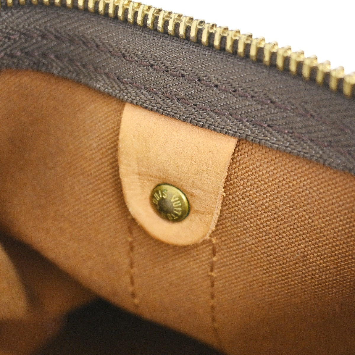 Louis Vuitton Keepall Bag Monogram Canvas, Brown, Canvas, Travel Bag