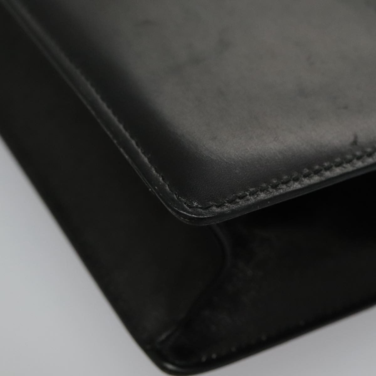 Celine Shoulder Bag Leather, BLACK, LEATHER, Shoulder bag