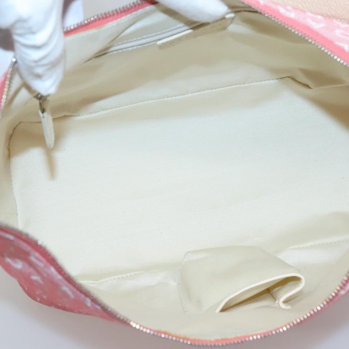 Bvlgari B.Zero1 Logomania Bag Canvas with Leather, PINK, CANVAS, Shoulder bag