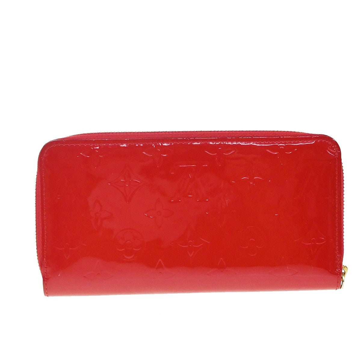 Louis Vuitton Zippy Wallet NM Monogram Patent, RED, PATENT_LEATHER, Wallets
