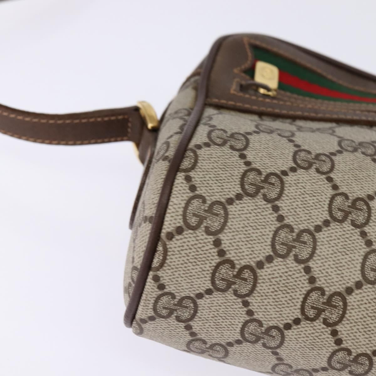 Gucci Ophidia Shoulder Bag GG Canvas, BEIGE, CANVAS, Shoulder bag