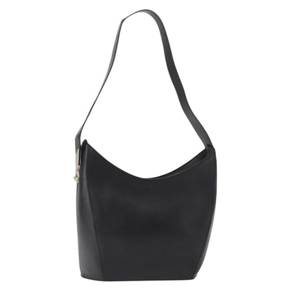Loewe Vintage Shoulder Bag Leather, BLACK, LEATHER, Shoulder bag